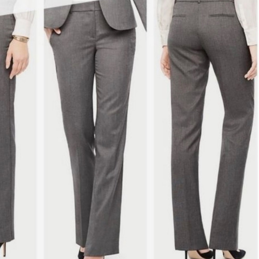 New without tags wool blend grey pants size 0 by Ann Taylor